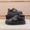 Prada Prax 2.0 Men's Black Leather Sneaker