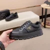 Prada Prax 2.0 Men's Black Leather Sneaker