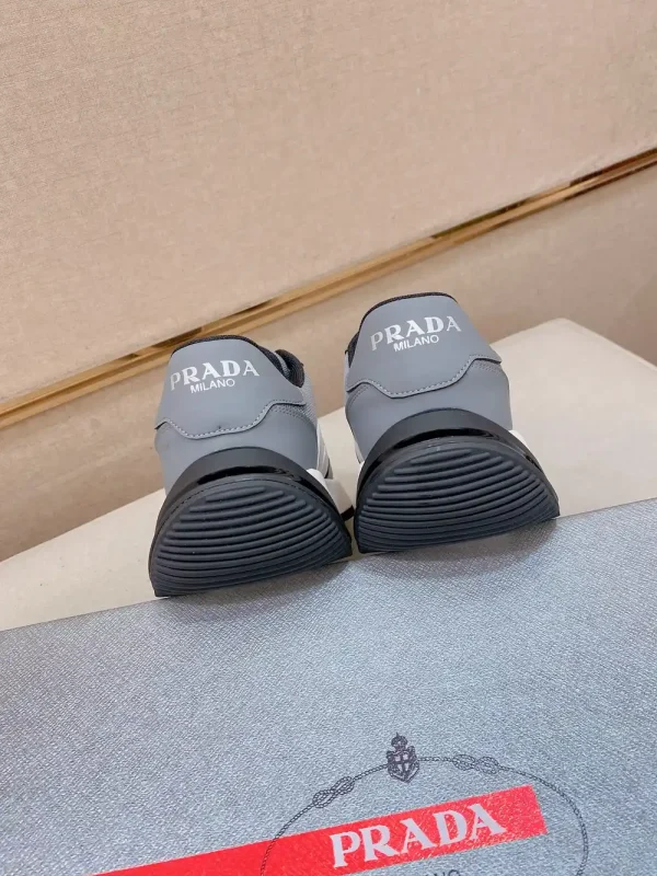 prada-prax-2-0-mens-re-nylon-sneaker-back-view Prada Prax 2.0 Men's Re-Nylon Sneaker in Gray