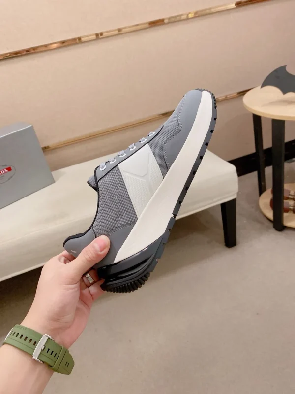prada-prax-2-0-mens-re-nylon-sneaker-side-view-2 Prada Prax 2.0 Men's Re-Nylon Sneaker in Gray