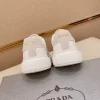 Prada Downtown Bold Men's White Leather Sneaker