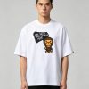 A BATHING APE® Baby Milo Graphic Relaxed Fit Tee- White