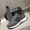 BOSS Monogram Mixed-Material Runner Sneakers – Dark Grey (9) BOSS Monogram Mixed-Material Runner Sneakers – Dark Grey