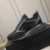 BOSS Monogram Mixed-Material Runner Sneakers – Triple Black (3) BOSS Monogram Mixed-Material Runner Sneakers – Triple Black