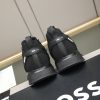 BOSS Monogram Mixed-Material Runner Sneakers – Triple Black (4) BOSS Monogram Mixed-Material Runner Sneakers – Triple Black