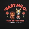 Bathing Ape (BAPE) Year Of The Horse Baby Milo Tee- Black
