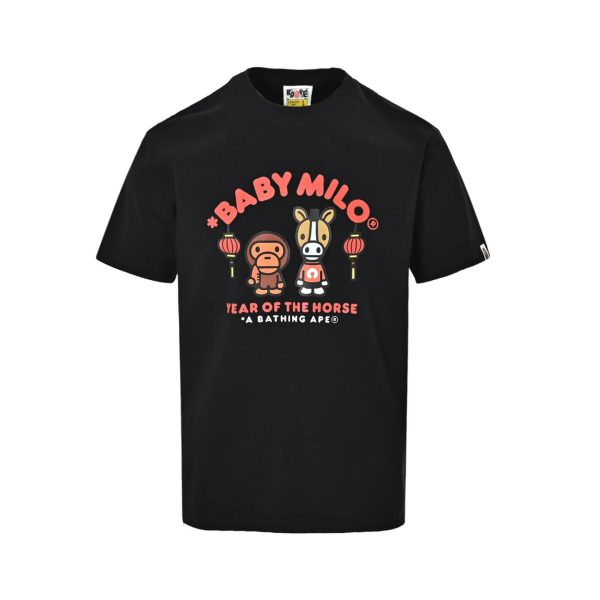 Bathing Ape (BAPE) Year Of The Horse Baby Milo Tee- Black