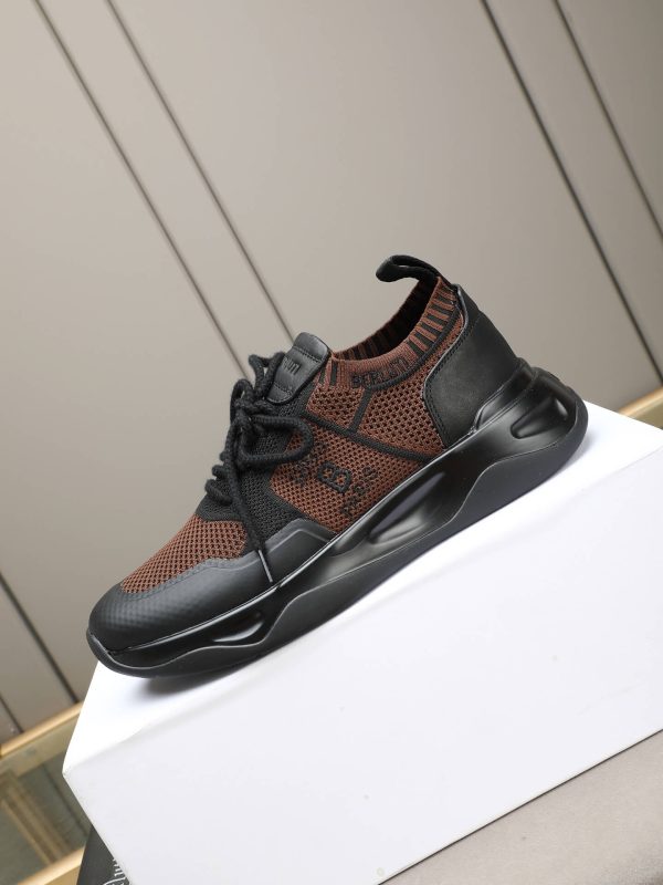 Berluti Shadow Technical Knit Sneaker – Brown & Black (4) Berluti Shadow Technical Knit Sneaker – Brown & Black