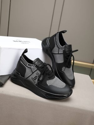 Berluti Shadow Technical Knit Sneaker – Grey & Black (2) Berluti Shadow Technical Knit Sneaker – Grey & Black