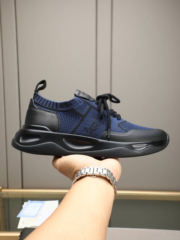 Berluti Shadow Technical Knit Sneaker – Navy Blue & Black (8) Berluti Shadow Technical Knit Sneaker – Navy Blue & Black