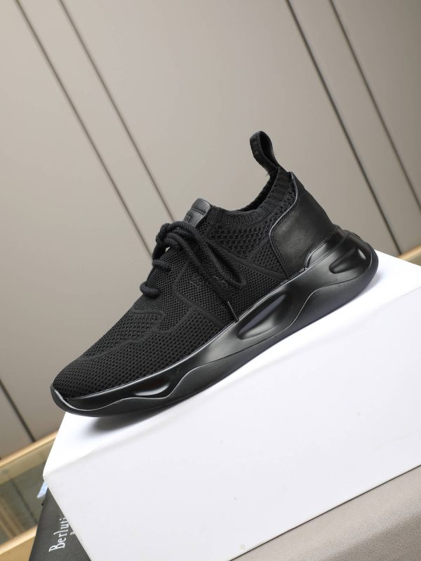 Berluti Shadow Technical Knit Sneaker – Triple Black (5) Berluti Shadow Technical Knit Sneaker – Triple Black