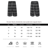 Chrome Hearts 'After School' Flannel Shorts- Black and white plaid (1) Chrome Hearts 'After School' Flannel Shorts- Black and white plaid