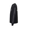 Chrome Hearts Phantom Cross Sanskrit Arm Long Sleeve Shirt- Black