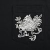 Chrome Hearts × Kyosuke Himuro Vertical Logo Long Sleeve Tee- Black