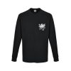 Chrome Hearts × Kyosuke Himuro Vertical Logo Long Sleeve Tee- Black