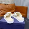 Dior Aqua Mule – Beige Padded Technical Fabric & Grained Calfski (6) Dior Aqua Mule – Beige Padded Technical Fabric & Grained Calfski