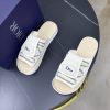 Dior Aqua Mule – Beige Padded Technical Fabric & Grained Calfski (9) Dior Aqua Mule – Beige Padded Technical Fabric & Grained Calfski
