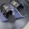 Dior Aqua Mule – Navy Blue & Beige Dior Oblique Jacquard (4) Dior Aqua Mule – Navy Blue & Beige Dior Oblique Jacquard