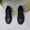 FENDI City Leather Slip-On Sneaker – Black & Natural Tan (6) FENDI City Leather Slip-On Sneaker – Black & Natural Tan