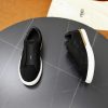 FENDI City Suede Slip-On Sneaker – Black & Natural Tan (7) FENDI City Suede Slip-On Sneaker – Black & Natural Tan