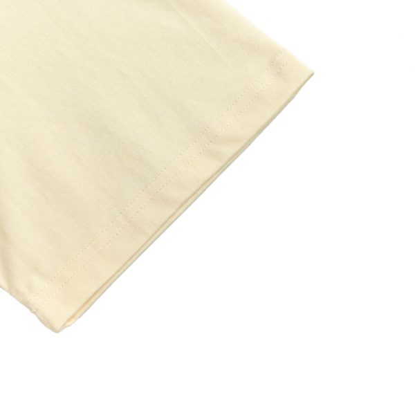 Gucci Black White Rabbit Phone Call Print T-Shirt- Beige