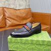 Gucci Web & Double G Loafers – Black Leather Blue & Red Web (6) Gucci Web & Double G Loafers – Black Leather Blue & Red Web