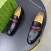 Gucci Web & Double G Loafers – Black Leather Blue & Red Web (8) Gucci Web & Double G Loafers – Black Leather Blue & Red Web