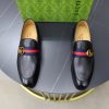 Gucci Web & Double G Loafers – Black Leather Blue & Red Web (9) Gucci Web & Double G Loafers – Black Leather Blue & Red Web