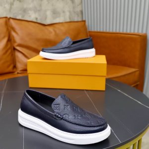 Louis Vuitton Beverly Hills Loafer in Navy Blue