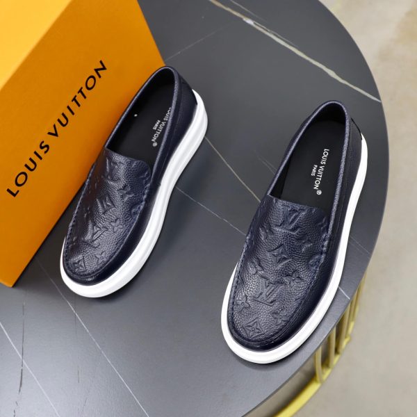 Louis Vuitton Beverly Hills Loafer in Navy Blue (7) Louis Vuitton Beverly Hills Loafer in Navy Blue