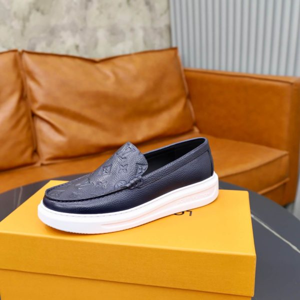 Louis Vuitton Beverly Hills Loafer in Navy Blue (9) Louis Vuitton Beverly Hills Loafer in Navy Blue