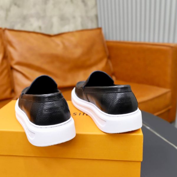 Louis Vuitton Beverly Hills Loafer – Black Monogram Grained Calf Leather (1) Louis Vuitton Beverly Hills Loafer – Black Monogram Grained Calf Leather