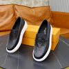 Louis Vuitton Beverly Hills Loafer – Black Monogram Grained Calf Leather (2) Louis Vuitton Beverly Hills Loafer – Black Monogram Grained Calf Leather