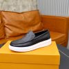 Louis Vuitton Beverly Hills Loafer – Black Monogram Grained Calf Leather (3) Louis Vuitton Beverly Hills Loafer – Black Monogram Grained Calf Leather