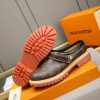 Louis Vuitton Classic Dark Monogram Lug-Sole Mule (2) Louis Vuitton Classic Dark Monogram Lug-Sole Mule