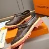 Louis Vuitton Classic Dark Monogram Lug-Sole Mule (5) Louis Vuitton Classic Dark Monogram Lug-Sole Mule