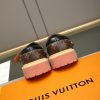 Louis Vuitton Classic Dark Monogram Lug-Sole Mule (9) Louis Vuitton Classic Dark Monogram Lug-Sole Mule