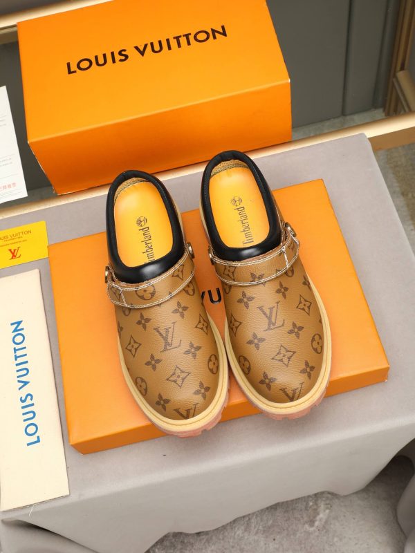 Louis Vuitton Classic Monogram Lug-Sole Mule – Brown & Gum