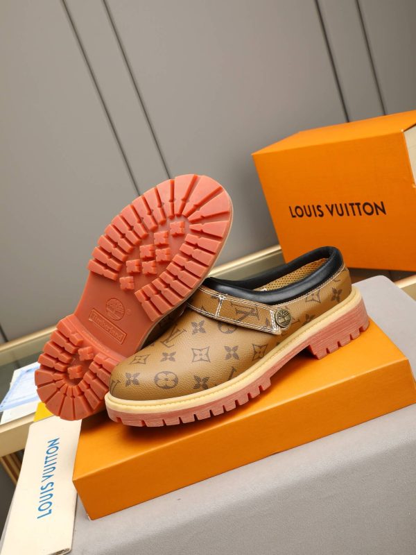 Louis Vuitton Classic Monogram Lug-Sole Mule – Brown & Gum
