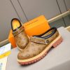 Louis Vuitton Classic Monogram Lug-Sole Mule – Brown & Gum
