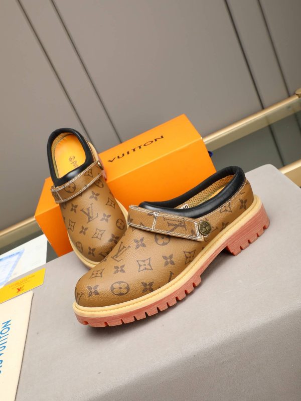 Louis Vuitton Classic Monogram Lug-Sole Mule – Brown & Gum