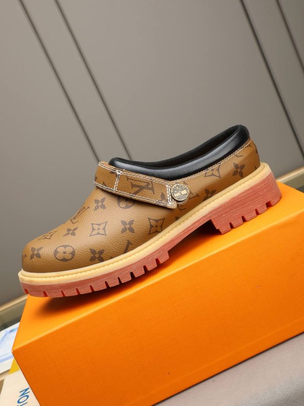 Louis Vuitton Classic Monogram Lug-Sole Mule – Brown & Gum