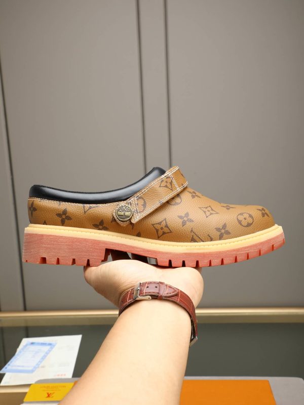 Louis Vuitton Classic Monogram Lug-Sole Mule – Brown & Gum