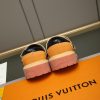 Louis Vuitton Embossed LV Lug-Sole Mule – Wheat & Gum
