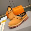 Louis Vuitton Embossed LV Lug-Sole Mule – Wheat & Gum