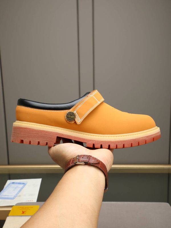 Louis Vuitton Embossed LV Lug-Sole Mule – Wheat & Gum