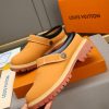 Louis Vuitton Embossed LV Lug-Sole Mule – Wheat & Gum
