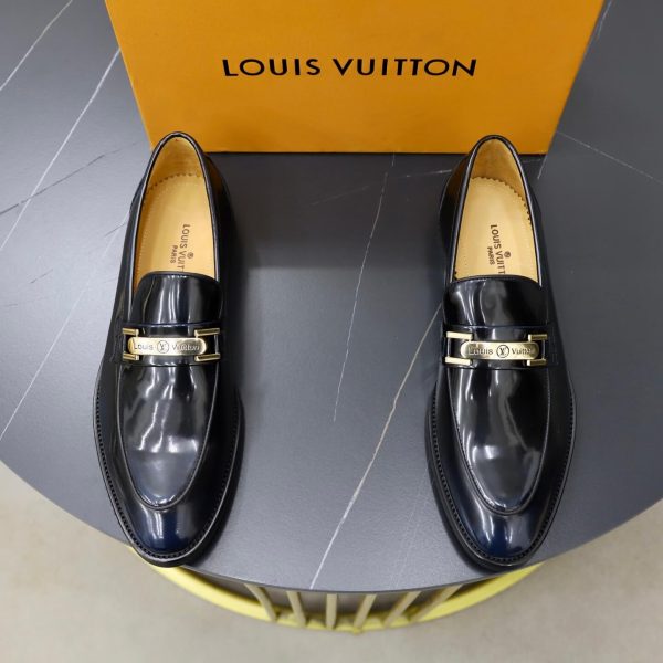 Louis Vuitton Major Loafer – Black Glazed Calf Leather (3) Louis Vuitton Major Loafer – Black Glazed Calf Leather