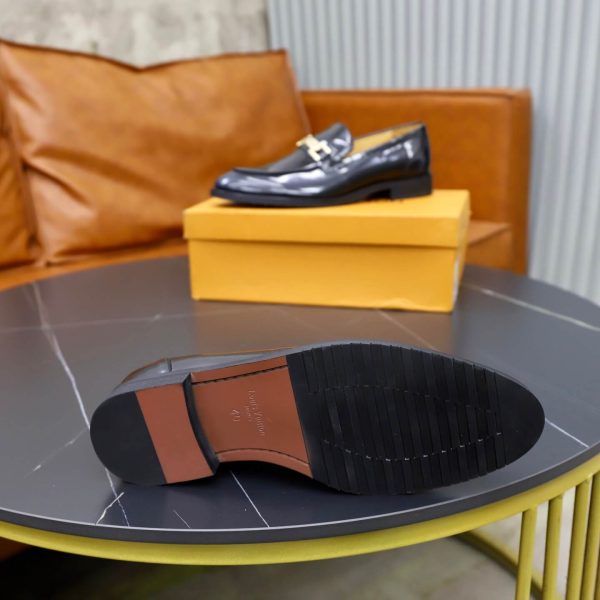 Louis Vuitton Major Loafer – Black Glazed Calf Leather (4) Louis Vuitton Major Loafer – Black Glazed Calf Leather