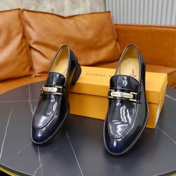 Louis Vuitton Major Loafer – Black Glazed Calf Leather (8) Louis Vuitton Major Loafer – Black Glazed Calf Leather